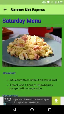 Summer Diet Express android App screenshot 3